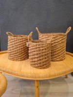 çok amaçlı Hasır el örme sepet